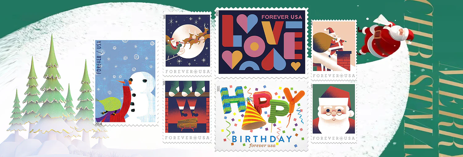 Authentic Postage For Much Less